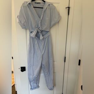 Zara tie jumpsuit